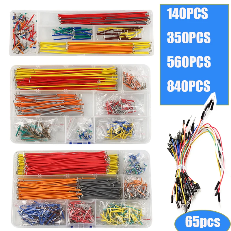 Diy Electronics Breadboard - 65/140/350/560/840 ชิ้น/กล่อง U รูปร่าง Solderless Breadboard