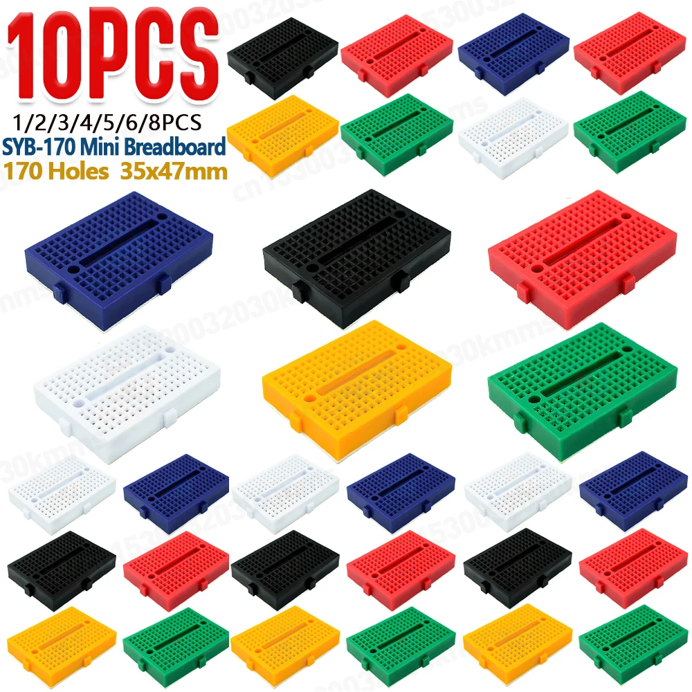 Diy Electronics Breadboard - 1-10PCS SYB-170 Mini Solderless ต้นแบบ Breadboard