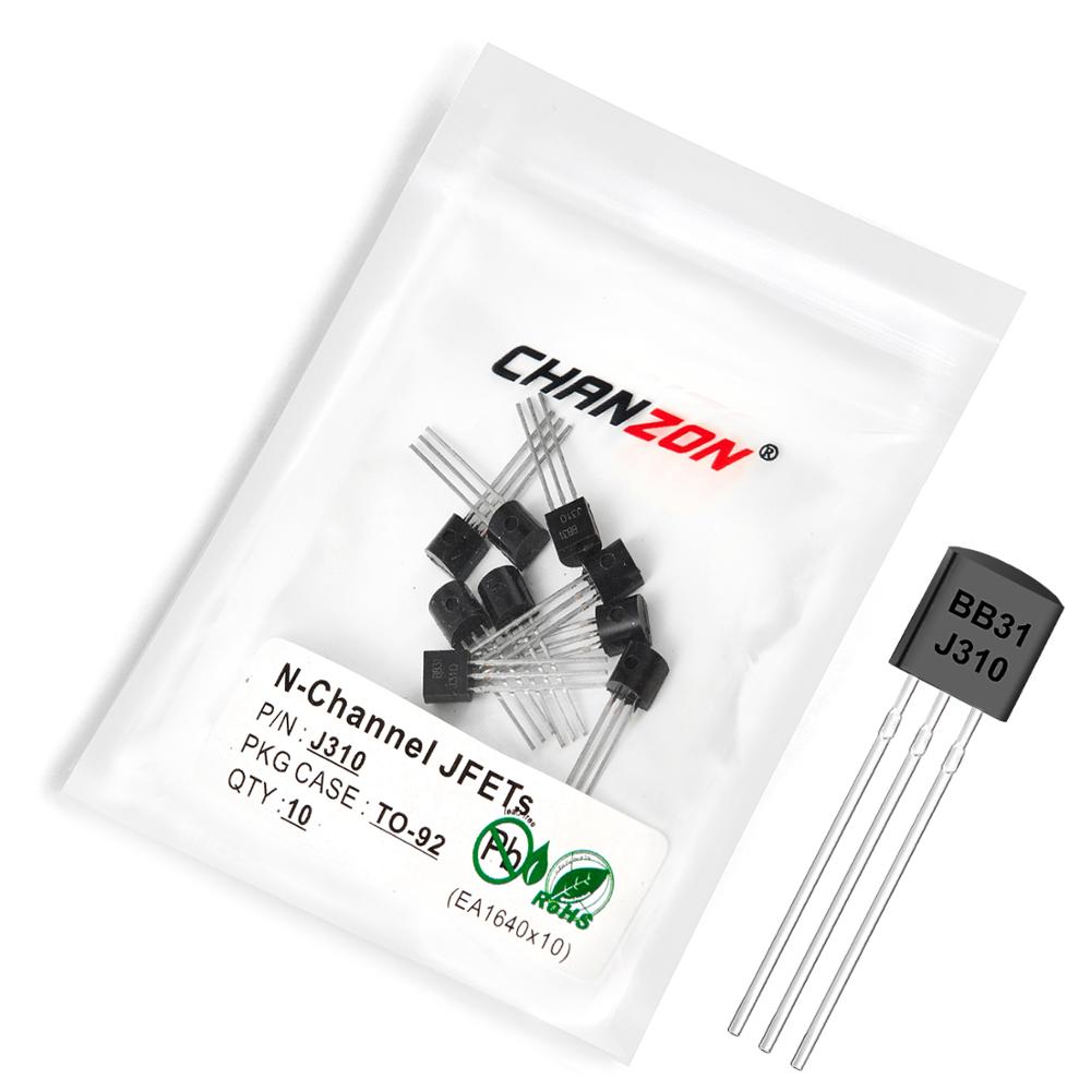 Diy Electronics Youtube Channel - 10Pcs J310 TO-92 N-Channelเครื่องขยายเสียงทรานซิสเตอร์Bipolar Junction BJTหลอดFets