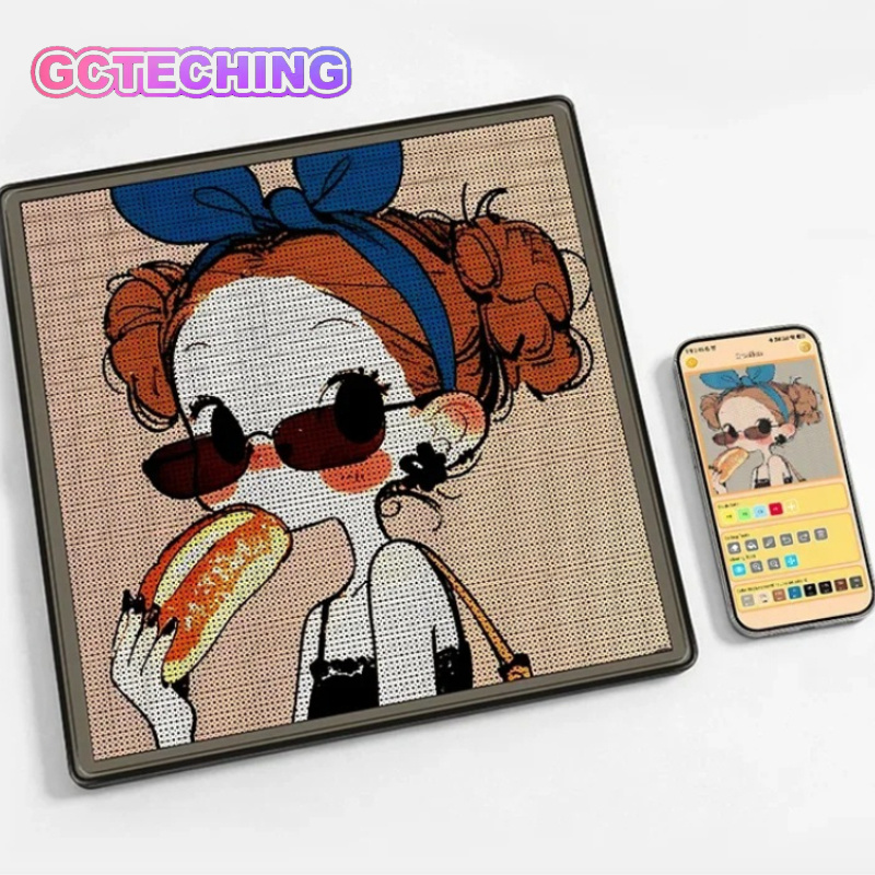 Diy Electronics Kits For Kids - ชุดอุปกรณ์งานฝีมือ DIY แผ่นเพ็กบอร์ด LED อัจฉริยะ ควบคุมผ่านแอพ