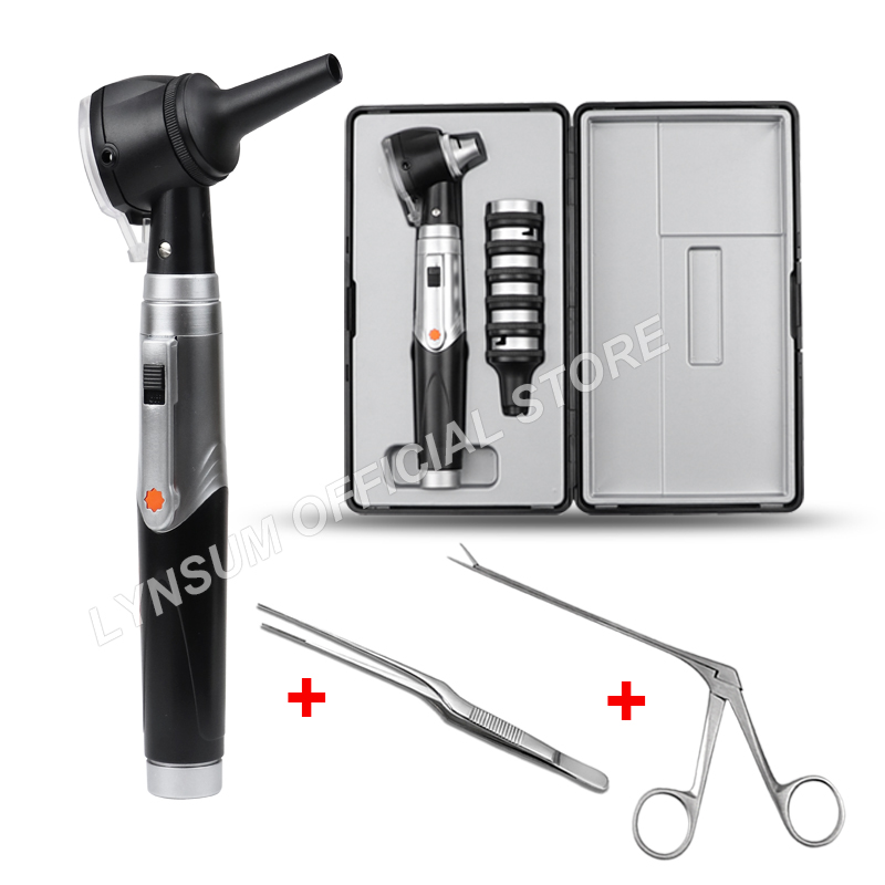Crocodile Clip Set - เครื่องมือแพทย์สำหรับสัตว์ กล้องส่องหู คีมถอนขี้หู คีมจับแบบจระเข้ คีมสำหรับสัตวแพทย์ อุปกรณ์ทำความสะอาดหู