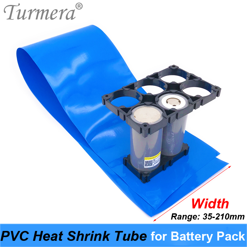Heat Shrink Tubing - Turmera แบตเตอรี่ห่อความร้อน PVC หดท่อ35มม.ถึง210มม.สำหรับ18650 26650 32700แบตเตอรี่ลิเธียมแพ็คปรับแต่ง