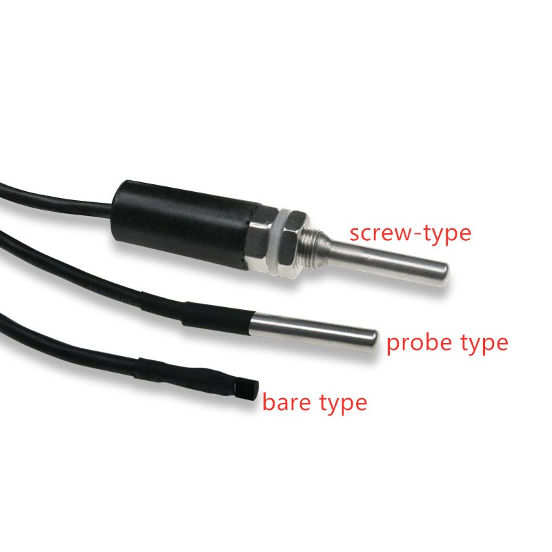 Ds18B20 Temperature Sensor - 1pcs DS18B20 Original ด้ายสแตนเลสดิจิตอลตรงสกรูอุณหภูมิน้ํา Probe สัมผัสอุณหภูมิ
