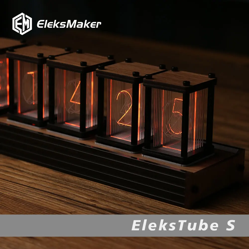 Diy Electronics Gift Ideas - RGB Nixie Tube นาฬิกา DIY นาฬิกาตั้งโต๊ะ