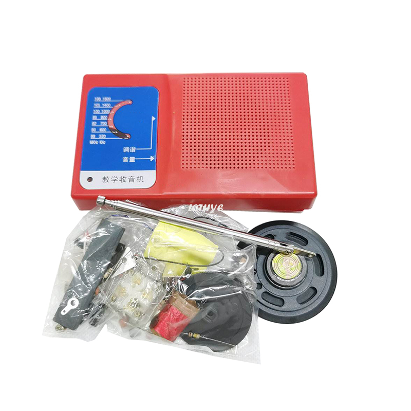 Diy Electronics Parts - วิทยุ FM AM แบบพกพาการสอนการทดลองชุด DIY อิเล็กทรอนิกส์ชุดชิ้นส่วนประกอบชุดการผลิตเชื่อมการฝึกอบรมห้องปฏิบัติการ