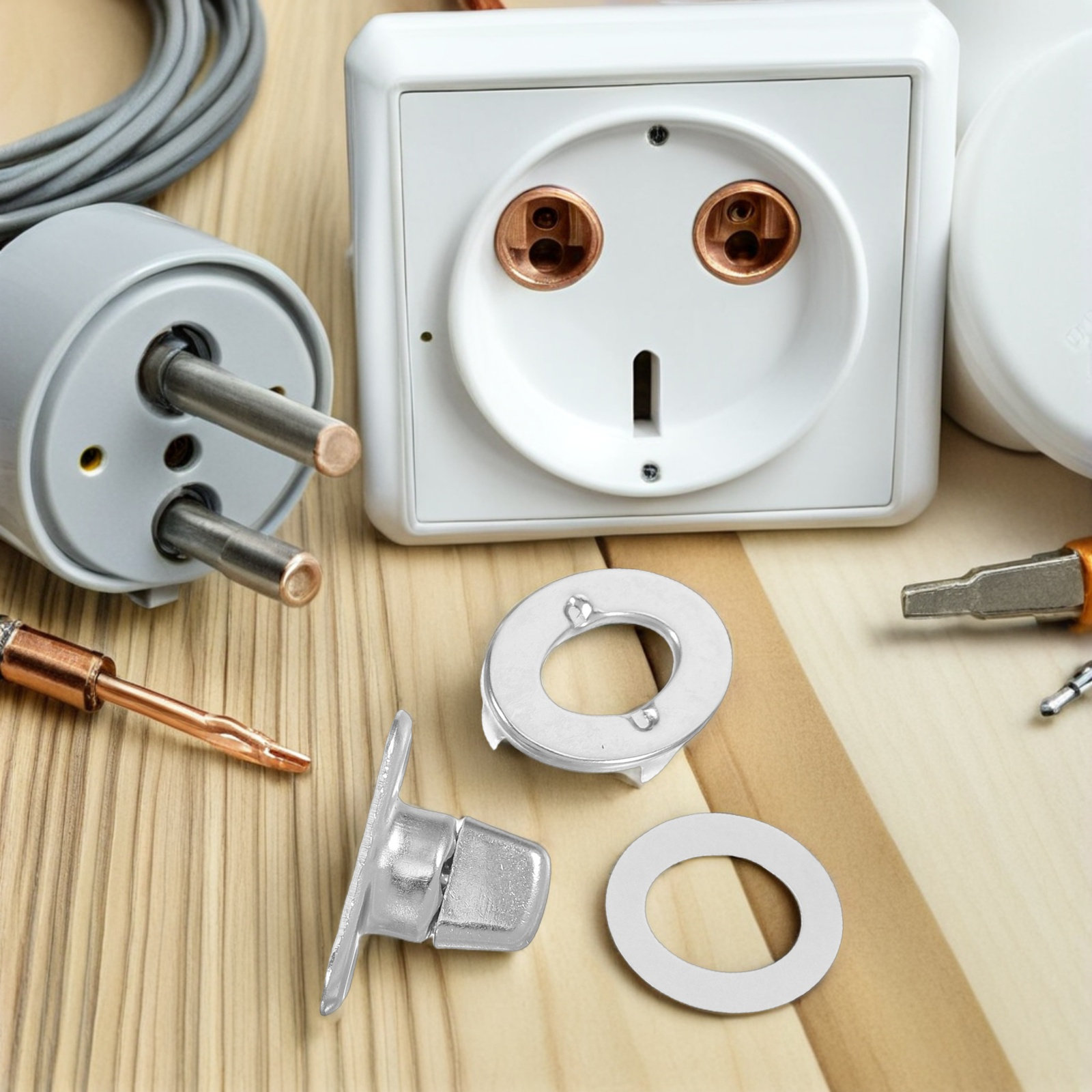 Diy Marine Electronics - ชุด 10 ชิ้น ตัวล็อกแบบหมุน ปุ่มสแน็ปโลหะ สำหรับงานหุ้มเบาะ