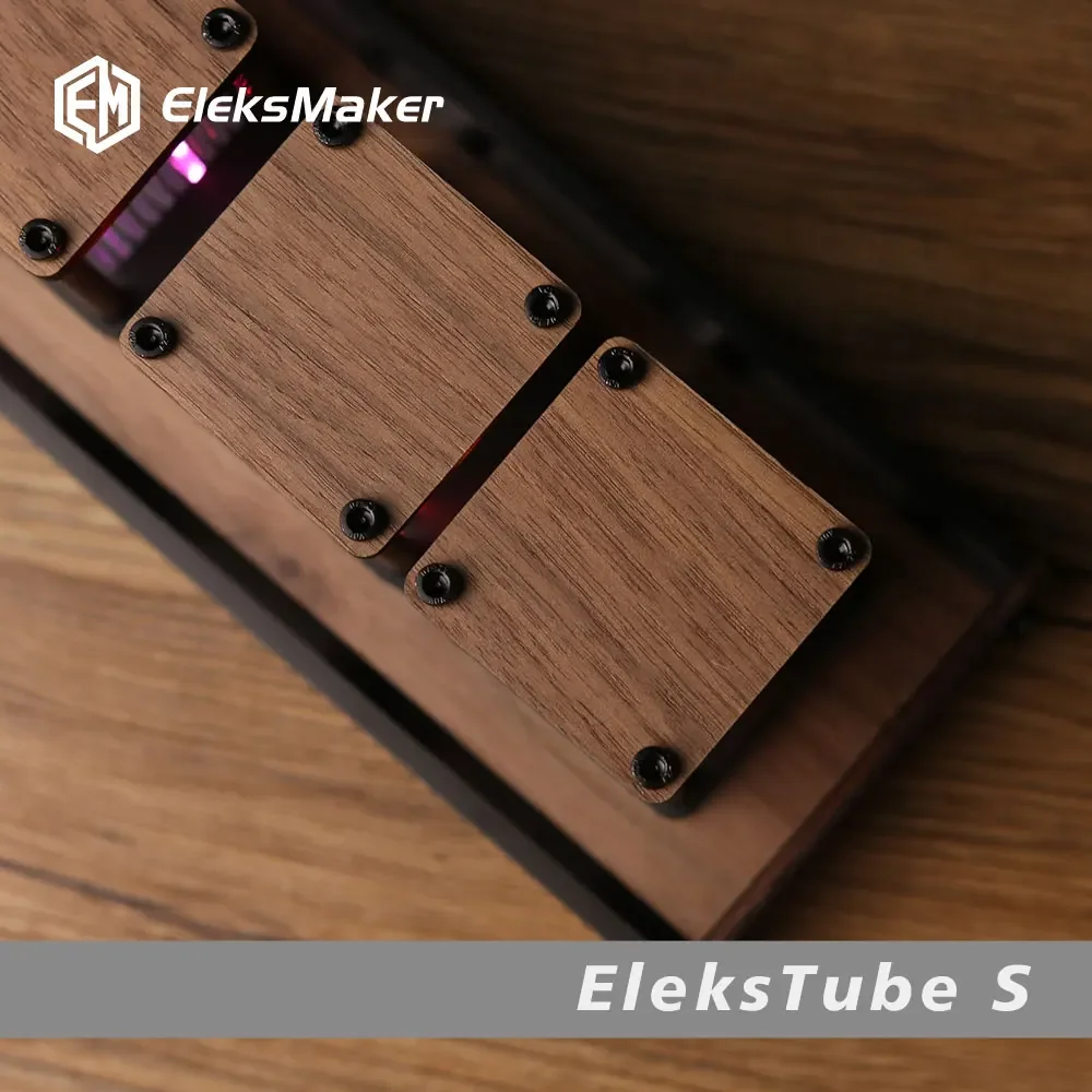 Diy Electronics Gift Ideas - นาฬิกา Nixie Tube RGB DIY นาฬิกาตั้งโต๊ะ