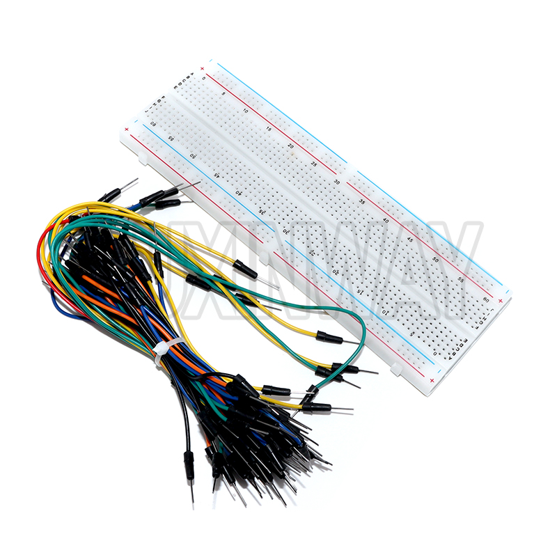 บอร์ดทดลอง MB-102 400 830 จุด  - Diy Electronics Breadboard บทวิจารณ์และราคา