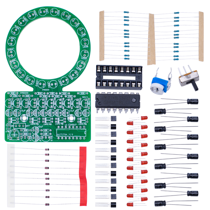 ชุด DIY หลอดไฟ LED ไล่เฉดสีแบบ - Diy Electronics Kits For Kids บทวิจารณ์และราคา