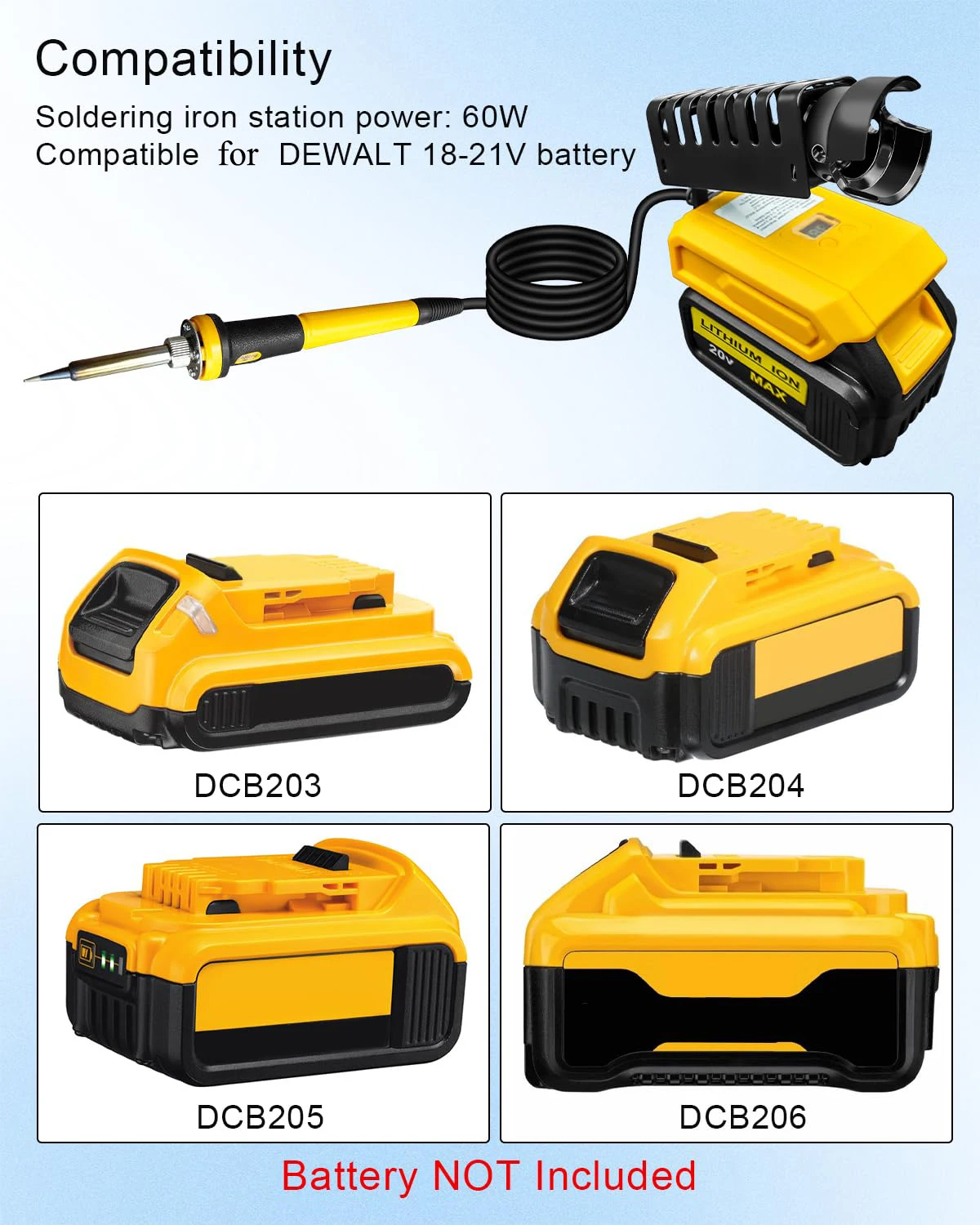 ชุดหัวแร้งบัดกรีแบบพกพา ใช้ได้ - Diy Electronics Power Supply บทวิจารณ์และราคา