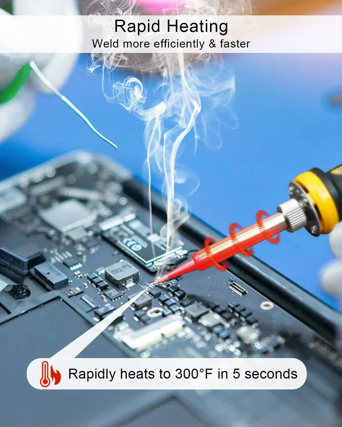 ชุดหัวแร้งบัดกรีแบบพกพา ใช้ได้ - Diy Electronics Power Supply บทวิจารณ์และราคา