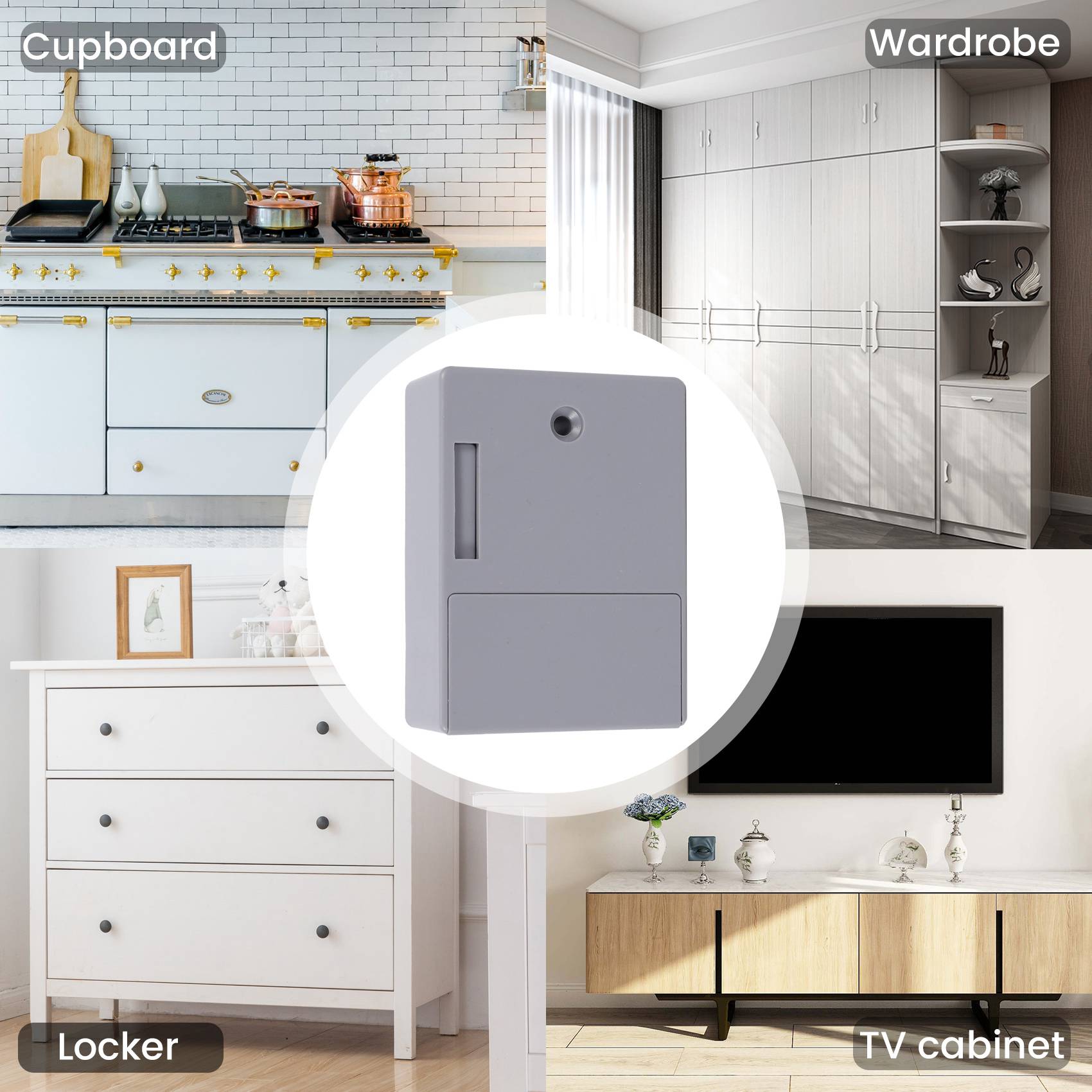ABFN-RFID ล็อคตู้อิเล็กทรอนิกส - Diy Electronics Cabinet บทวิจารณ์และราคา