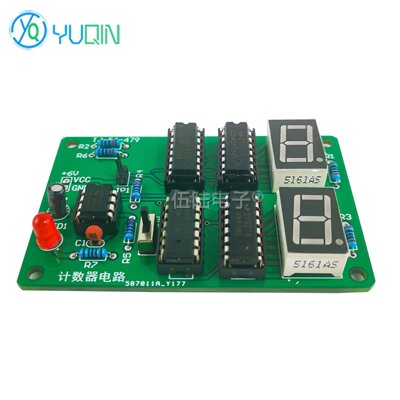 DIY เคาน์เตอร์วงจร Kit - DIY ก - Diy Electronics Kits For Kids บทวิจารณ์และราคา