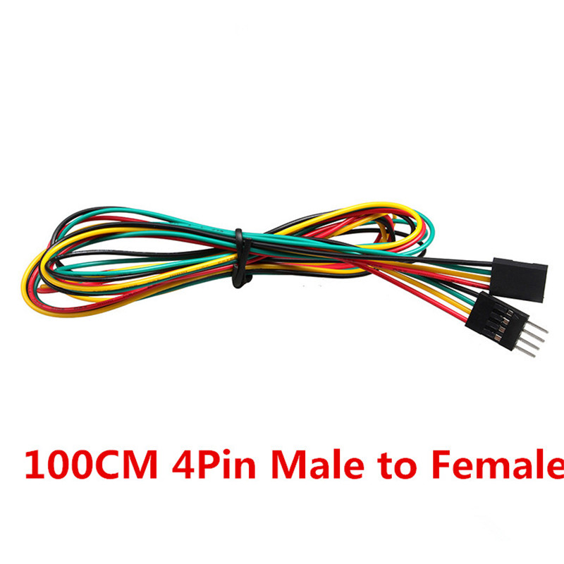 10 ชิ้น/ล็อต 4pin 100 ซม.M-M / - Diy Electronics Breadboard บทวิจารณ์และราคา