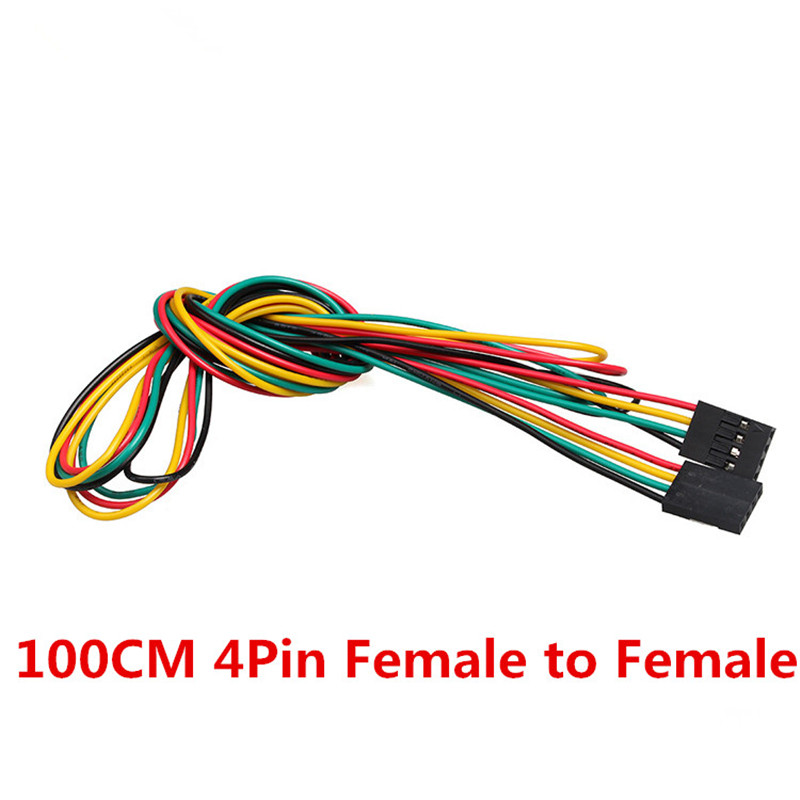 10 ชิ้น/ล็อต 4pin 100 ซม.M-M / - Diy Electronics Breadboard บทวิจารณ์และราคา