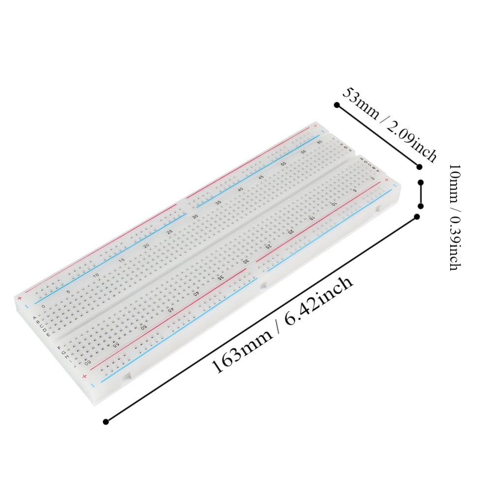 ชุดทดลองวงจร MB102 830 จุด พร้ - Diy Electronics Breadboard บทวิจารณ์และราคา