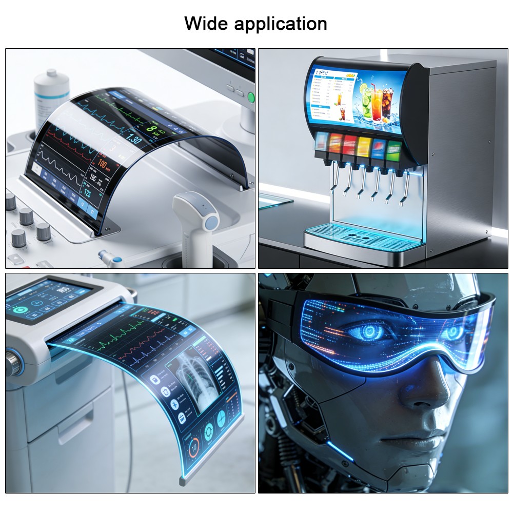 จอแสดงผลแบบยืดหยุ่น Wisecoco ข - Diy Wearable Electronics บทวิจารณ์และราคา