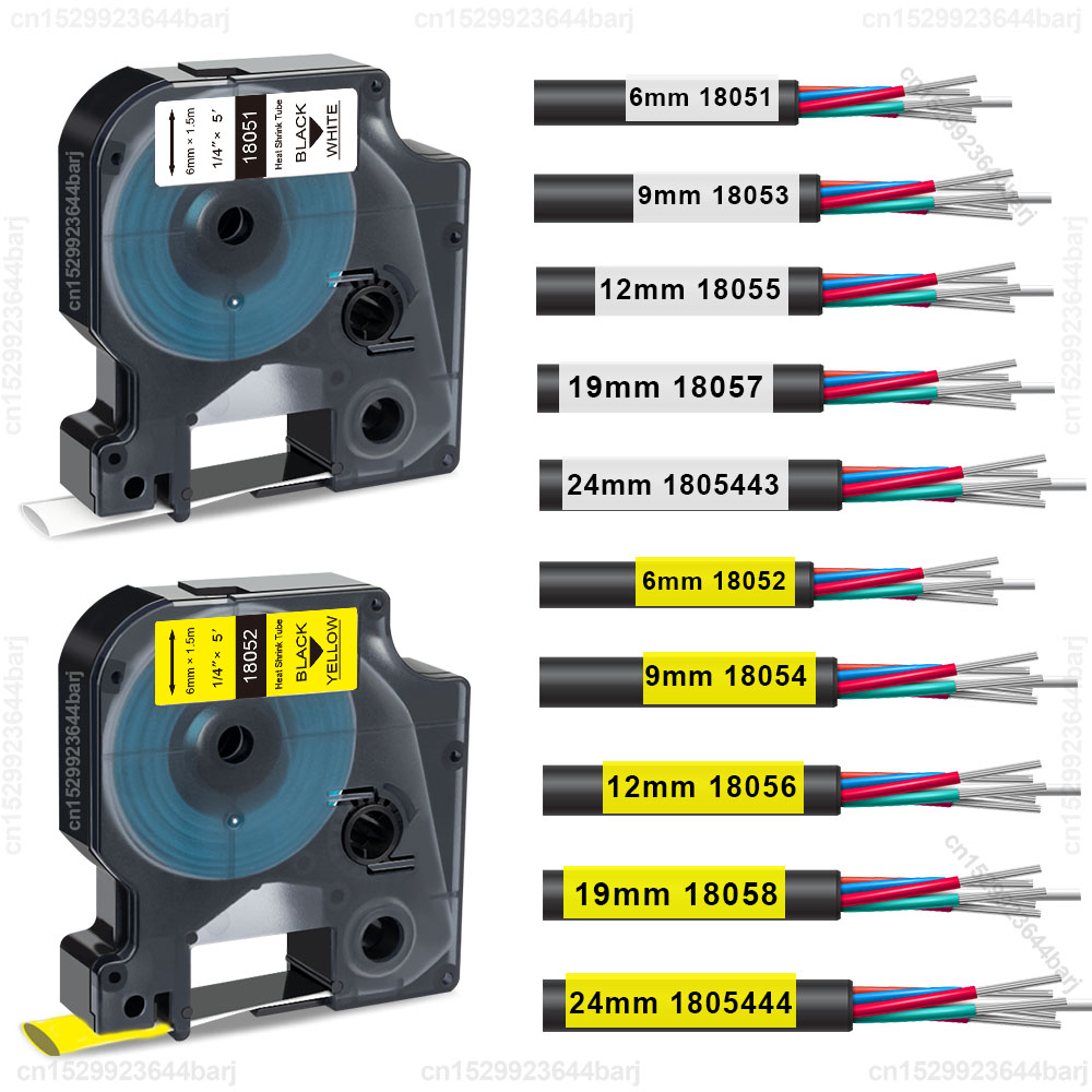 1 ชิ้น 18055 ใช้งานร่วมกับไดโม - Heat Shrink Tubing บทวิจารณ์และราคา