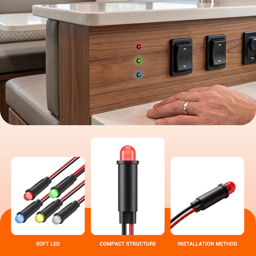 ไฟแสดงสถานะขนาดเล็กสำหรับงานทา - Diy Marine Electronics บทวิจารณ์และราคา