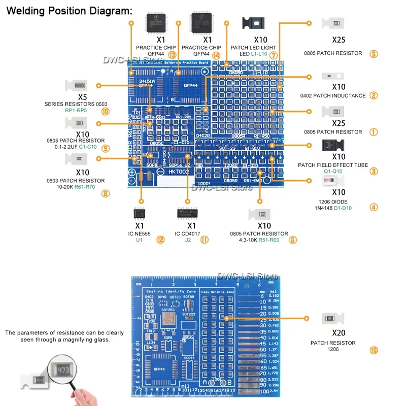 02 ส่วนประกอบแพทช์อิเล็กทรอนิก - Diy Electronics Kits For Kids บทวิจารณ์และราคา
