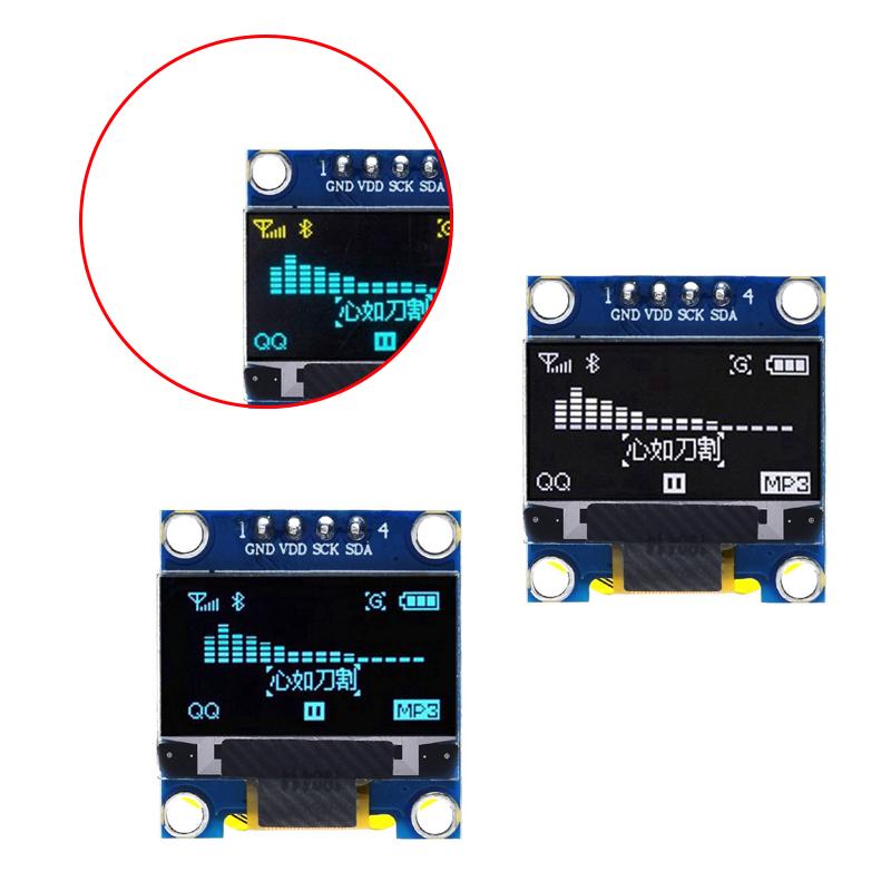 หน้าจอ OLED ขนาด 0.96 นิ้ว รุ่ - Diy Wearable Electronics บทวิจารณ์และราคา