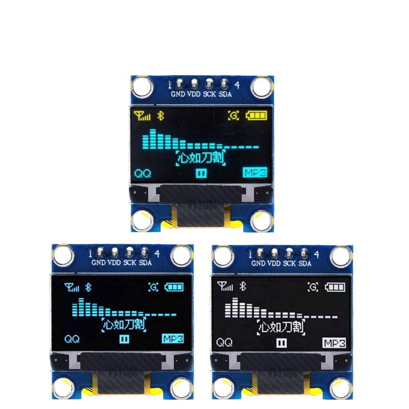 หน้าจอ OLED ขนาด 0.96 นิ้ว รุ่ - Diy Wearable Electronics บทวิจารณ์และราคา