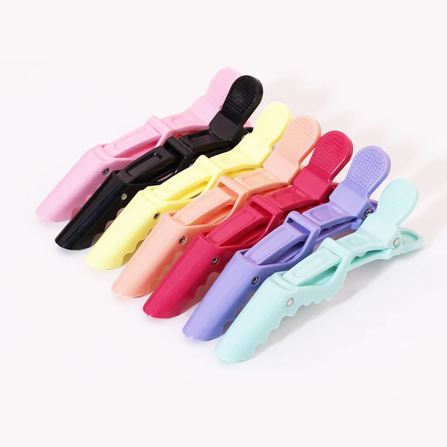 6 ชิ้น/เซ็ตคลิปผมจระเข้คลิปตัด - Crocodile Clip Set บทวิจารณ์และราคา