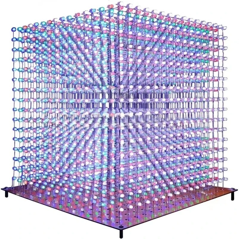 ชุดคิท 3D16mini Light Cube ขนา - Diy Electronics Parts บทวิจารณ์และราคา