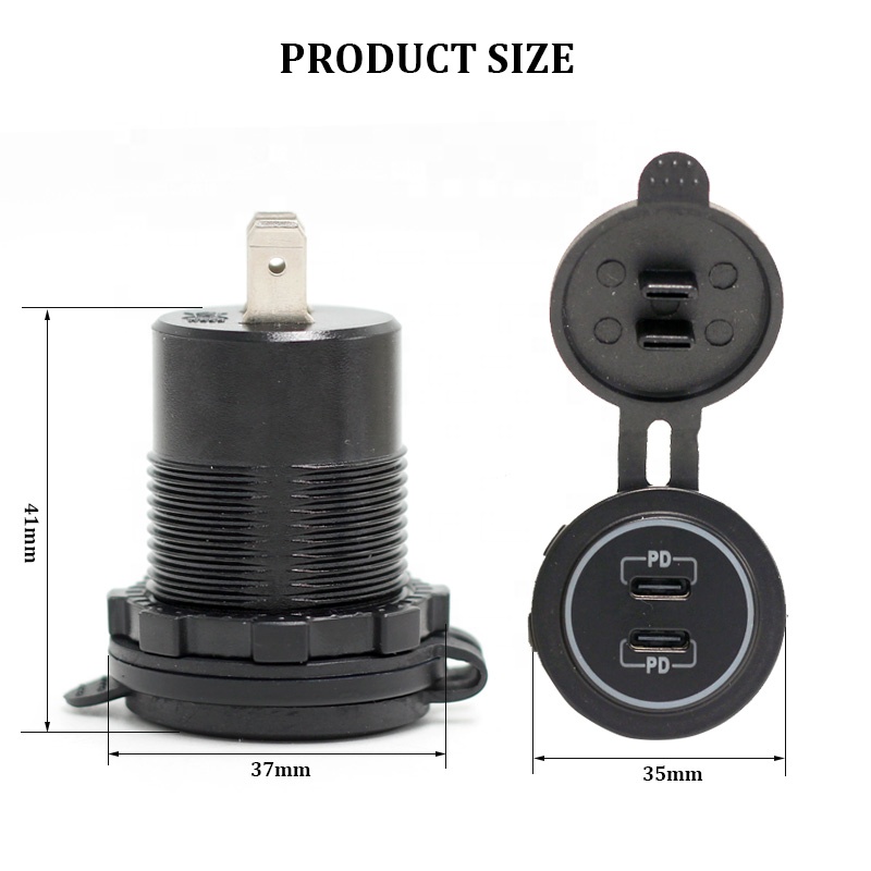 ช่องเสียบชาร์จในรถยนต์ 12V USB - Diy Marine Electronics บทวิจารณ์และราคา
