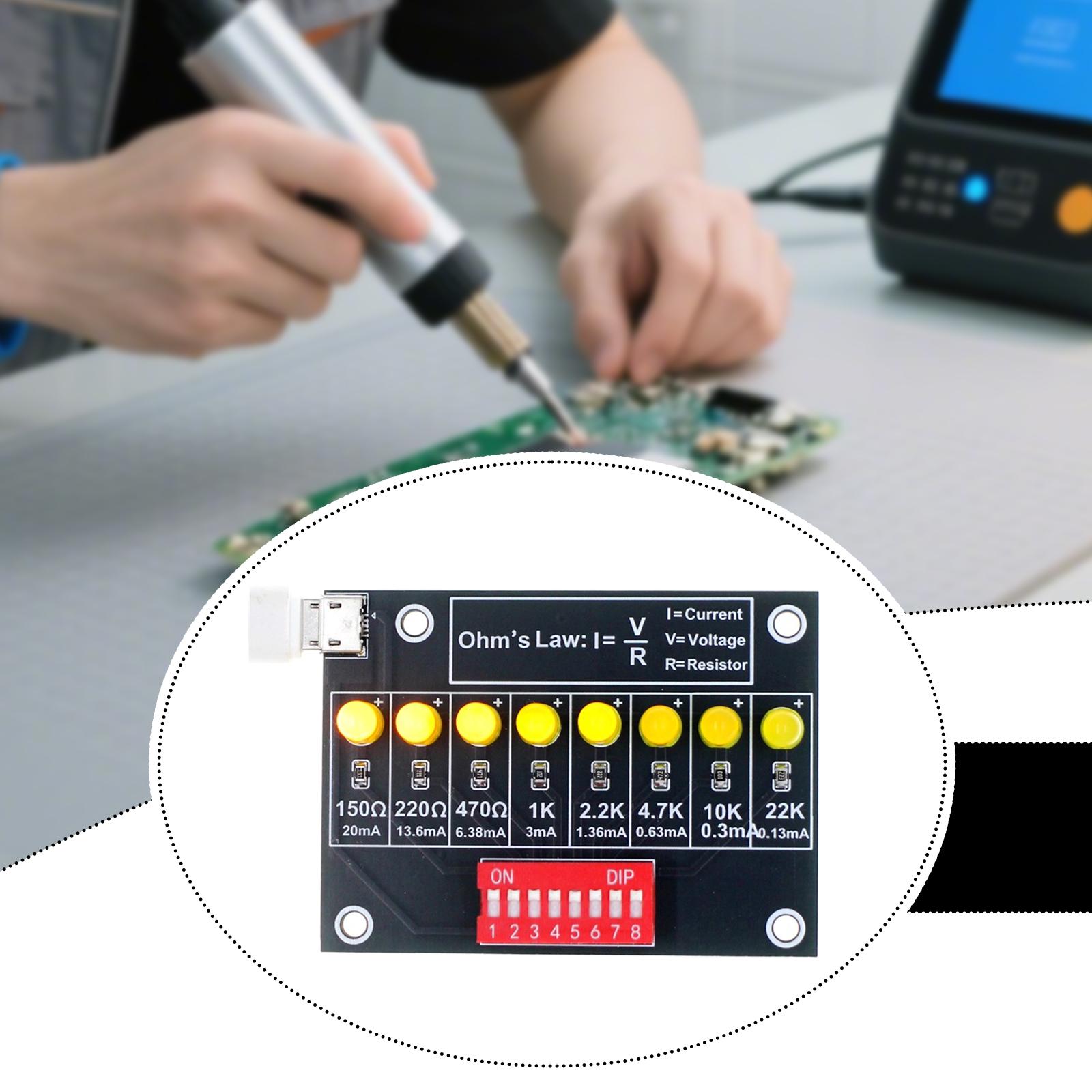 ชุดฝึกหัดบัดกรี DIY ชุดเชื่อมว - Diy Electronics Wire บทวิจารณ์และราคา