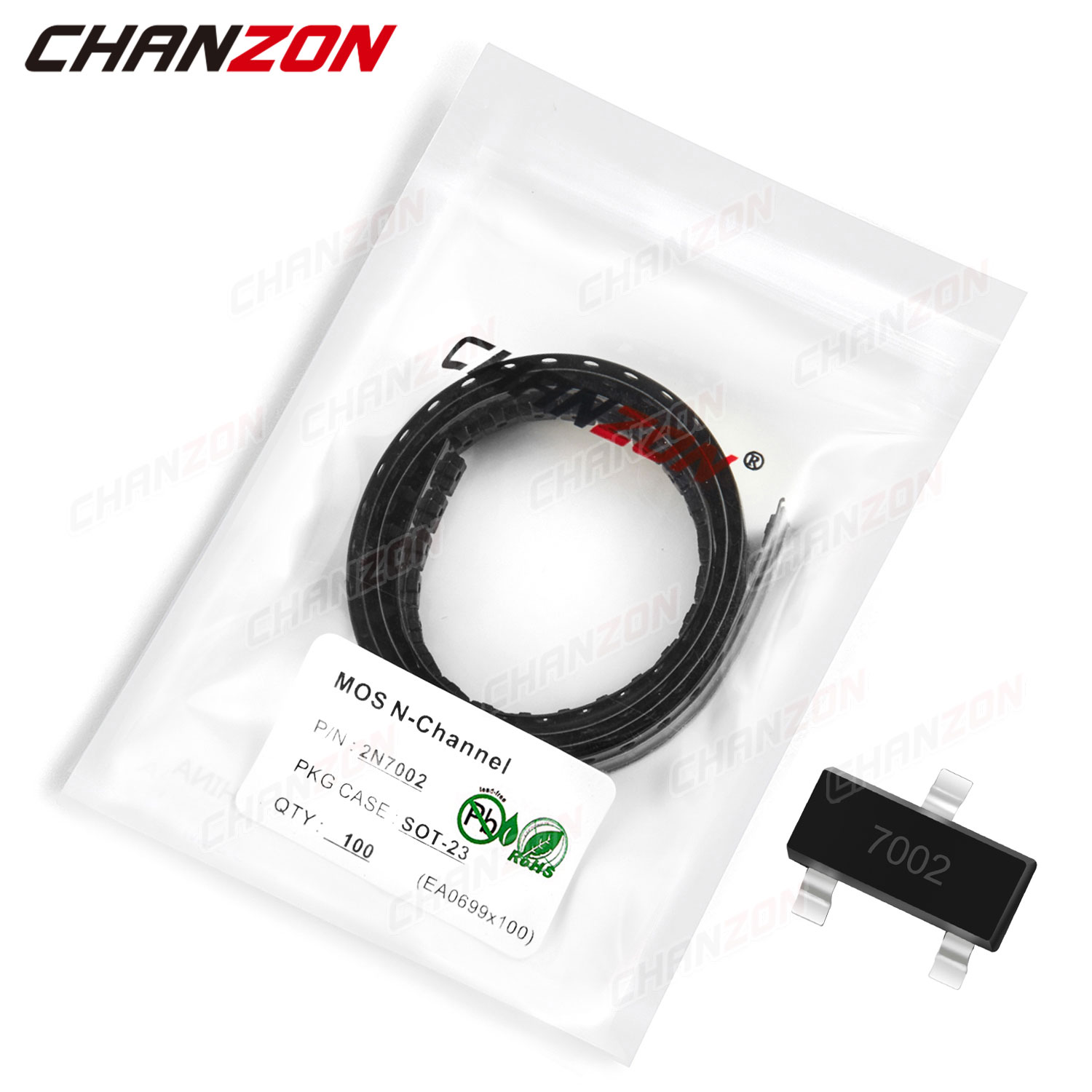 100Pcs 2N7002 SOT-23 N-Channel - Diy Electronics Youtube Channel บทวิจารณ์และราคา