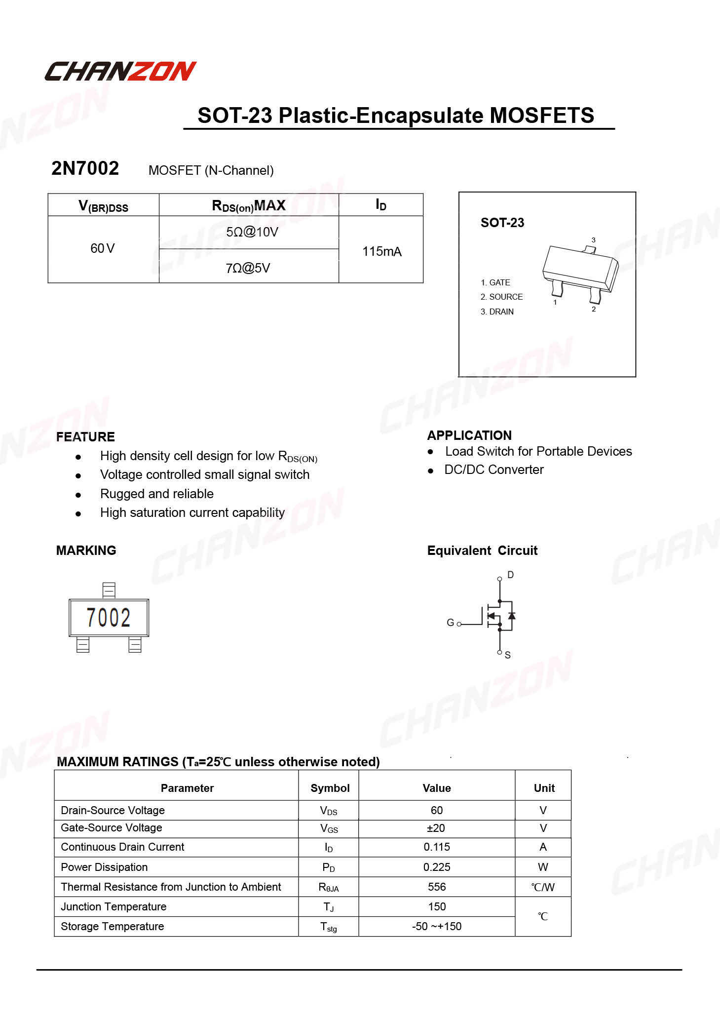 100Pcs 2N7002 SOT-23 N-Channel - Diy Electronics Youtube Channel บทวิจารณ์และราคา