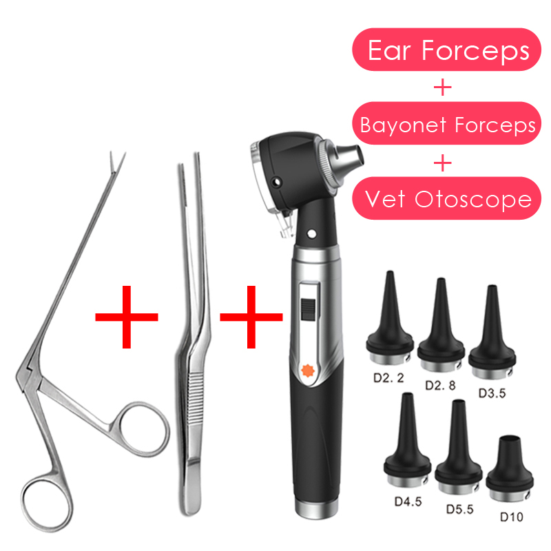คีมถอนขี้หูสัตว์แบบส่องกล้องสำ - Crocodile Clip Set บทวิจารณ์และราคา