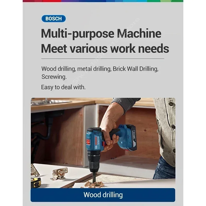 BOSCH GSB 185-LI สว่านกระแทกไร - Bosch Drill Gsb 18V บทวิจารณ์และราคา