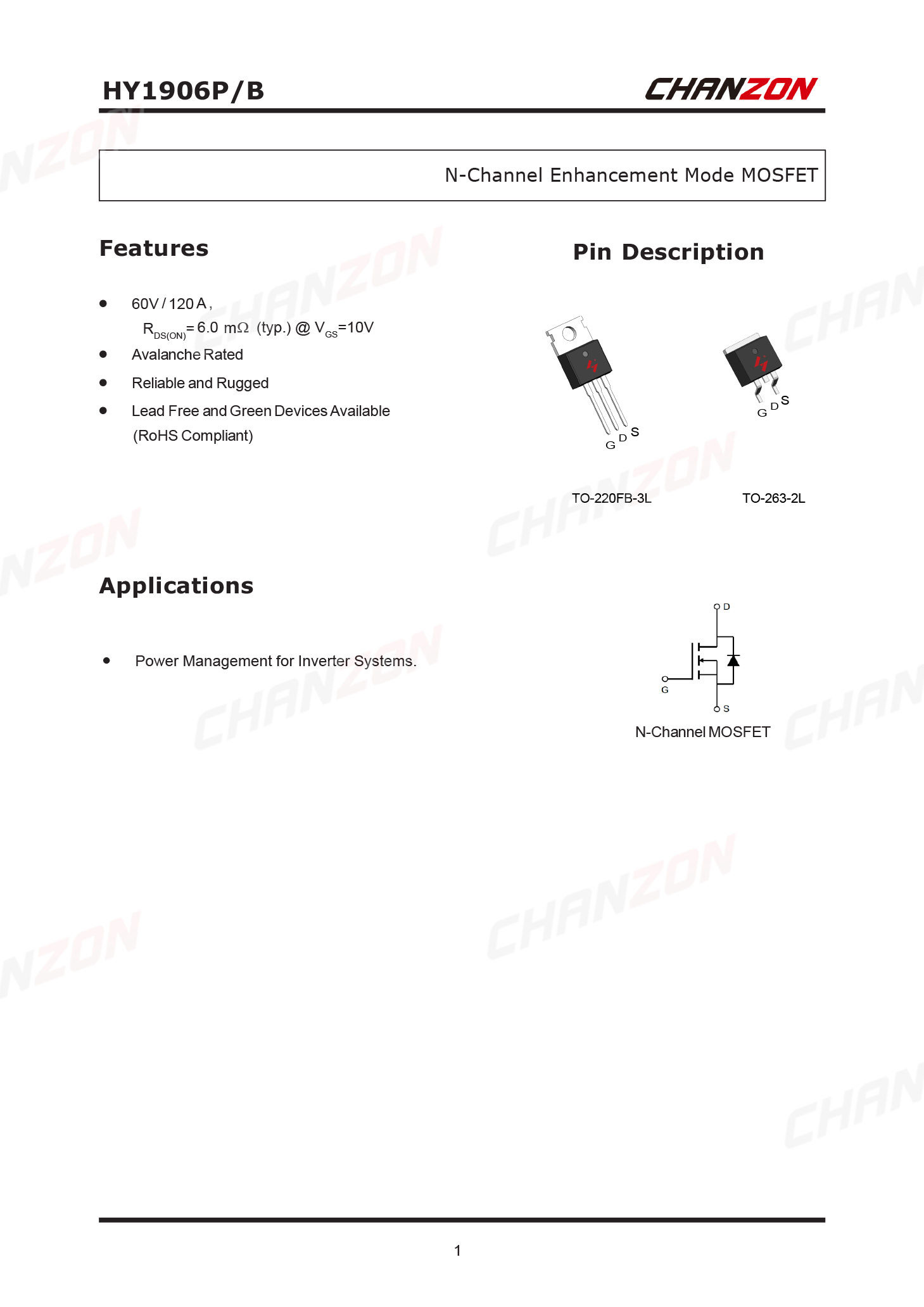 10Pcs HY1906P TO-220 N-Channel - Diy Electronics Youtube Channel บทวิจารณ์และราคา