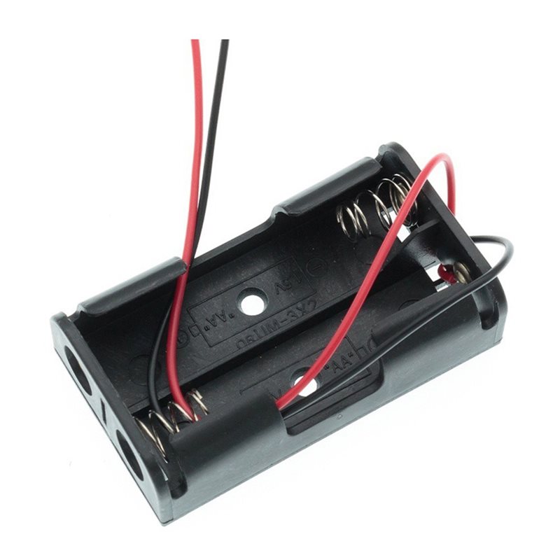 AAAEL-100Pcs กล่องใส่แบตเตอรี่ - Diy Electronics Power Supply บทวิจารณ์และราคา