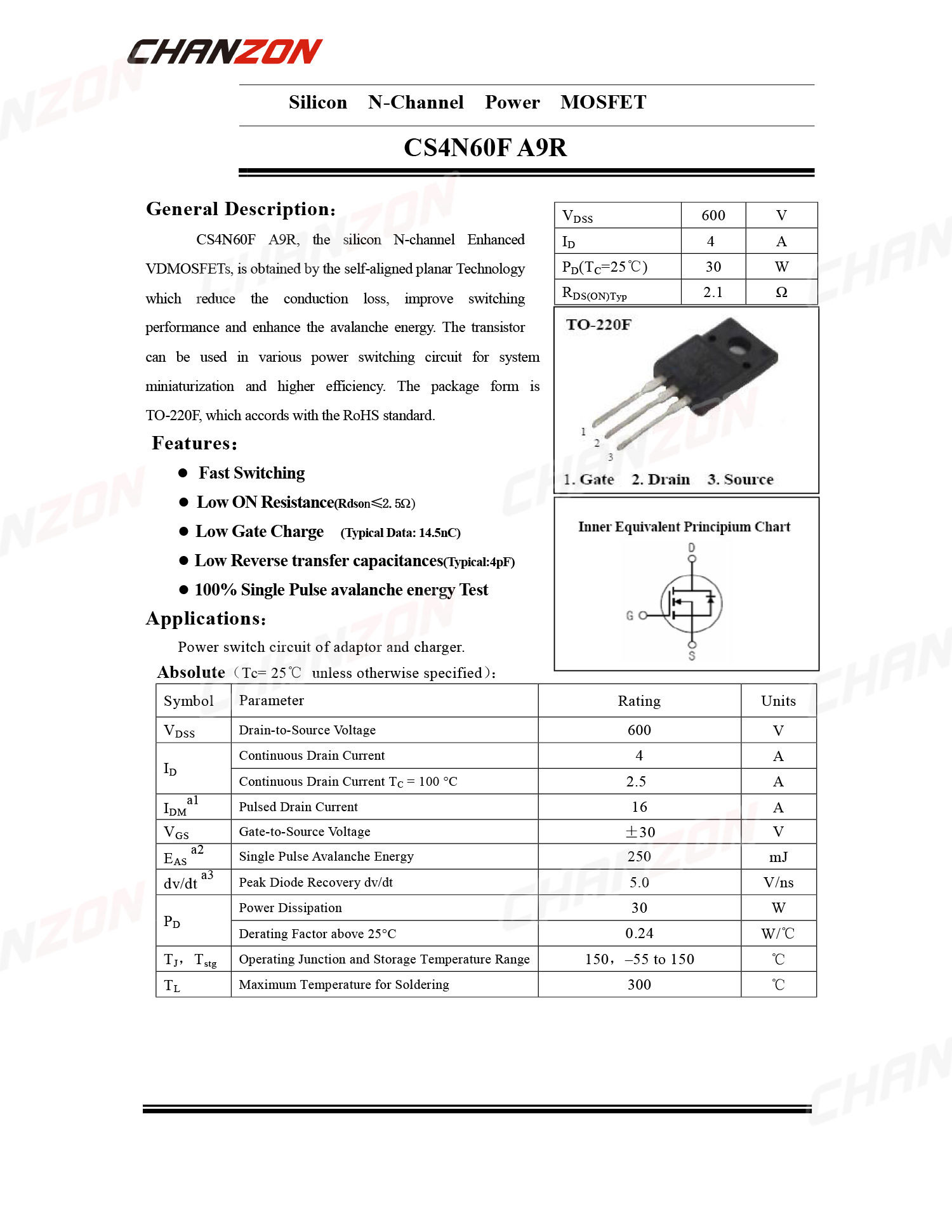 10Pcs 4N60 TO-220F N-Channel M - Diy Electronics Youtube Channel บทวิจารณ์และราคา