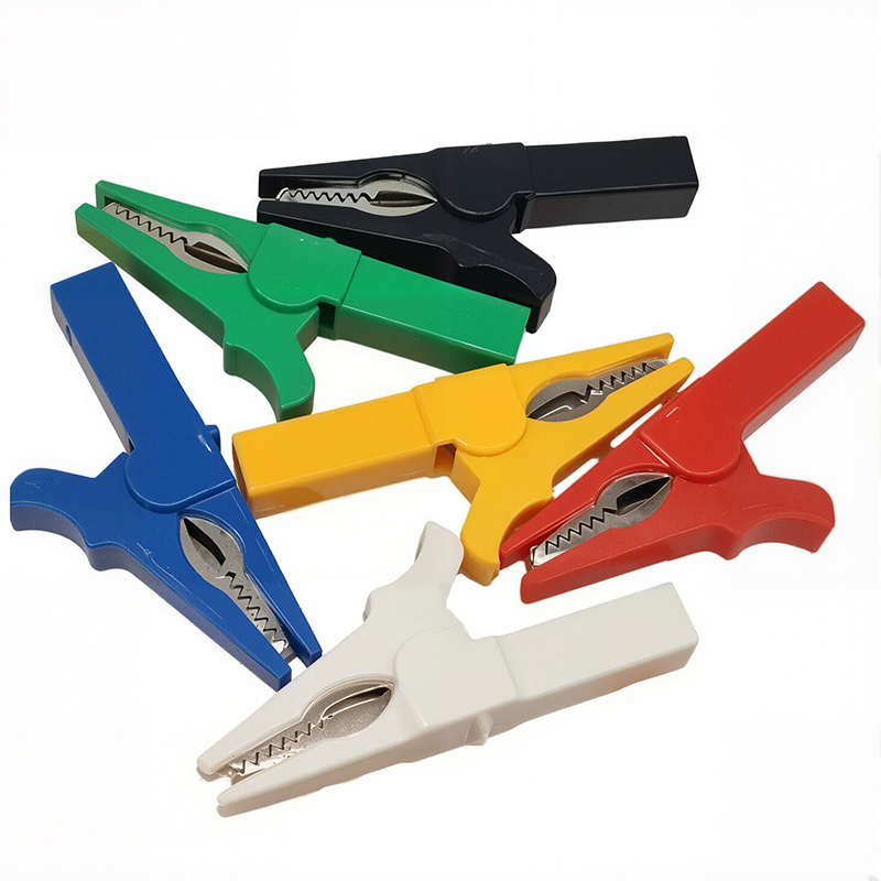 6pcs คลิปจระเข้ 55 มม.ทดสอบแบต - Crocodile Clip Set บทวิจารณ์และราคา