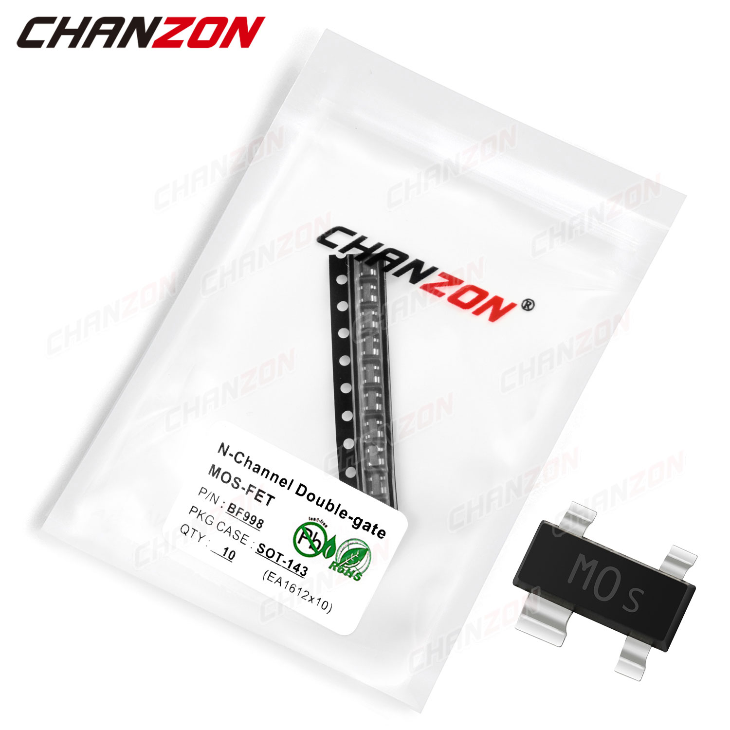 10Pcs BF998 SOT-143 N-Channel  - Diy Electronics Youtube Channel บทวิจารณ์และราคา