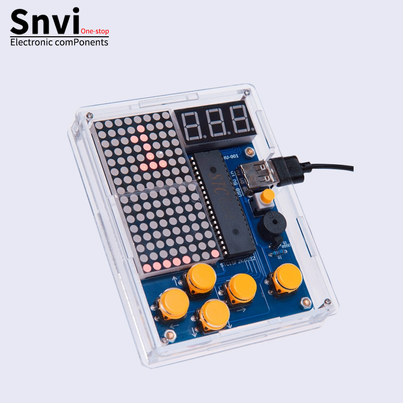 ชุดคิทเกมคอนโซลพิกเซล DIY Snvi - Diy Electronics Kits For Kids บทวิจารณ์และราคา