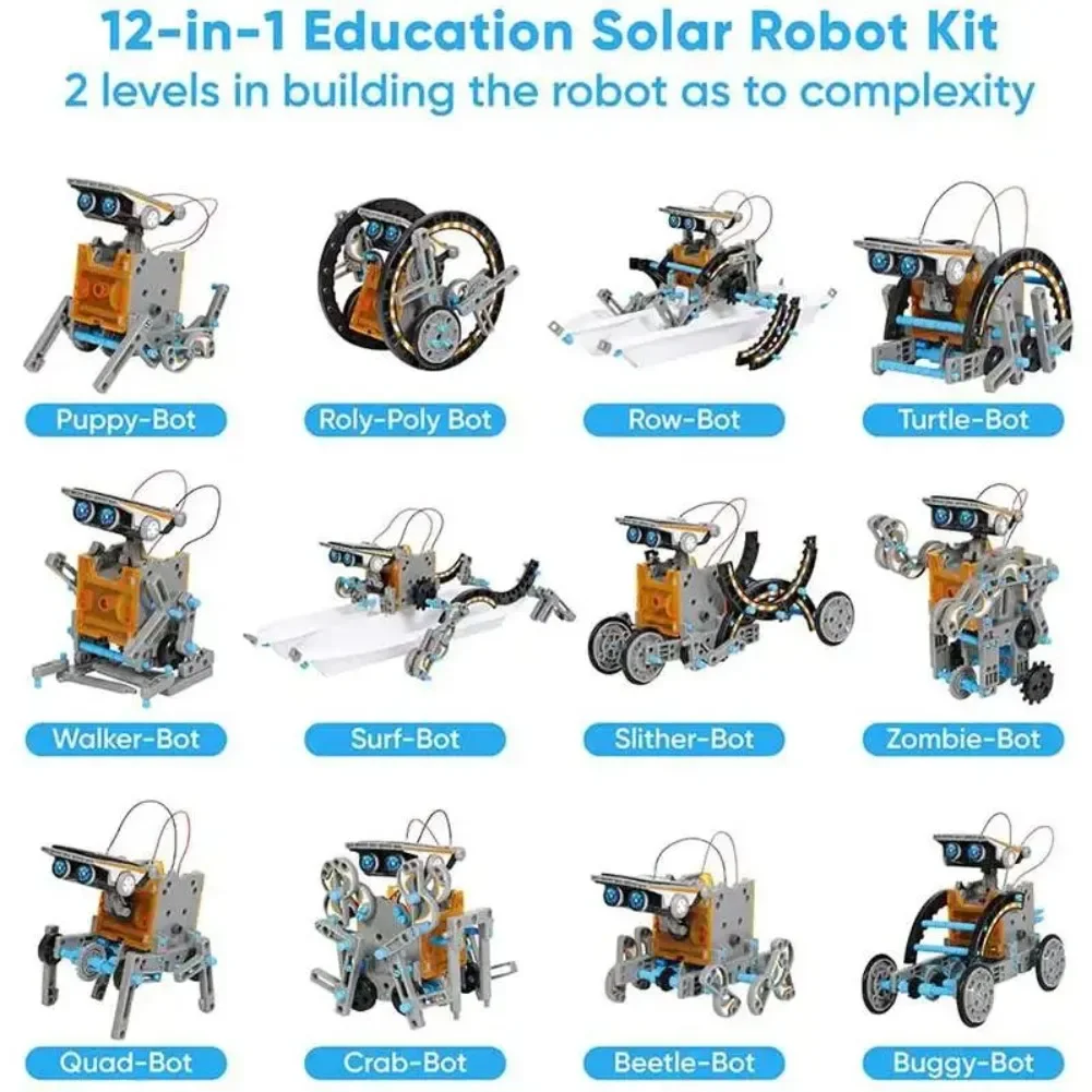 13 in 1 พลังงานแสงอาทิตย์หุ่นย - Diy Electronics Kits For Kids บทวิจารณ์และราคา