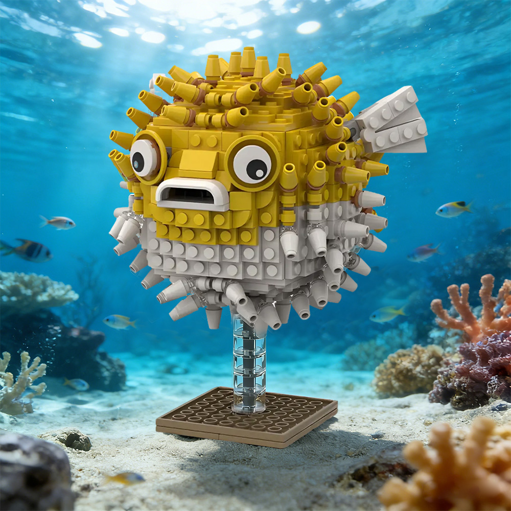 โกบริกส์ MOC ชุดตัวต่อรูปสัตว์ - Diy Marine Electronics บทวิจารณ์และราคา