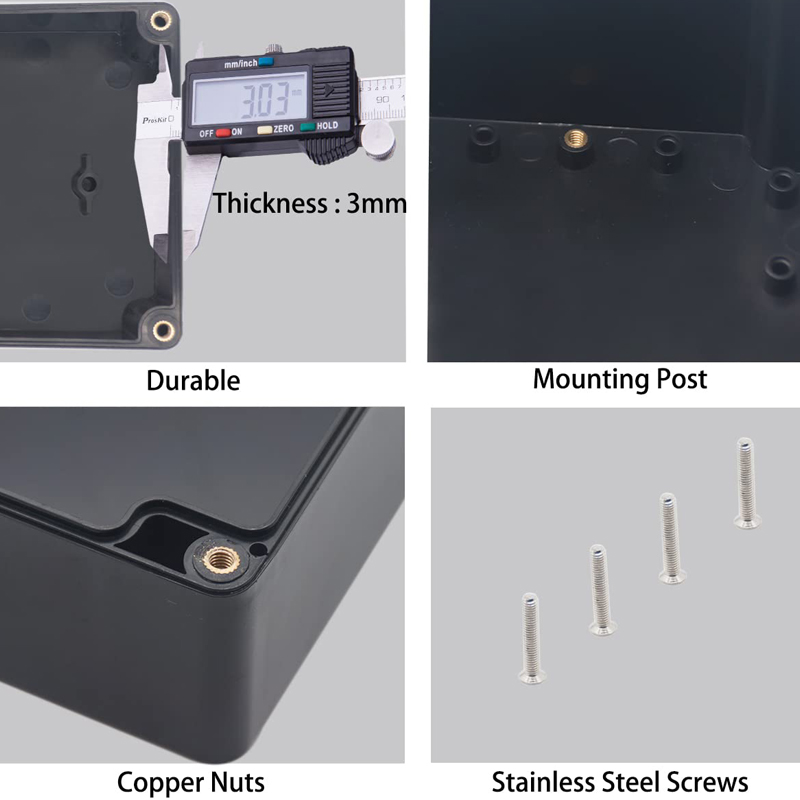 กล่องกันน้ําพลาสติก ABS ไฟฟ้าก - Diy Electronics Power Supply บทวิจารณ์และราคา