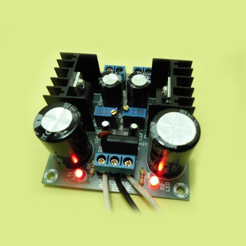 Fused LM317+LM337 บวกลบ Dual C - Diy Electronics Parts บทวิจารณ์และราคา